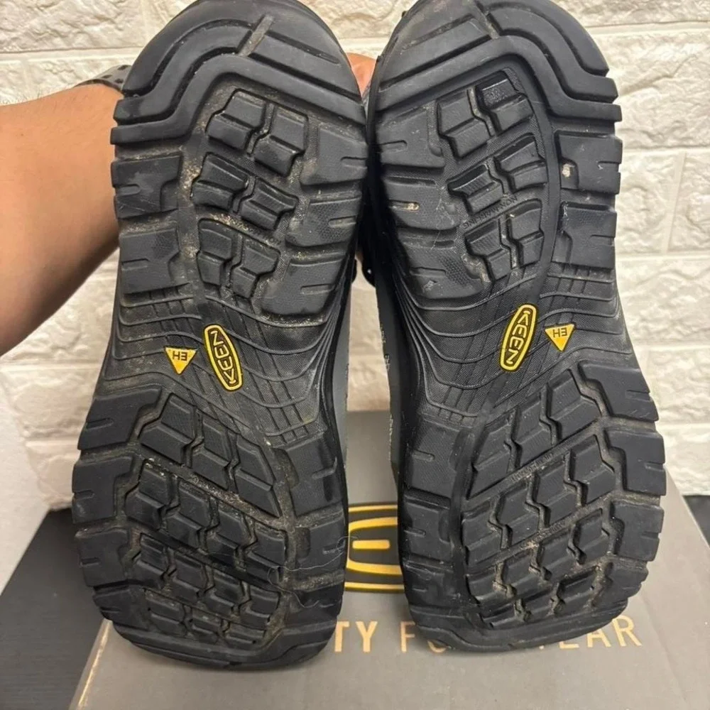 KEEN Utility Men's Reno Mid Height Composite Toe Flexible Athletic Work Boots